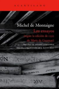 Ensayos, Michel de Montaigne