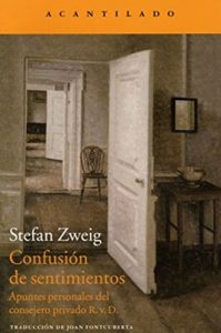Stefan Zweig Confusión de sentimientos